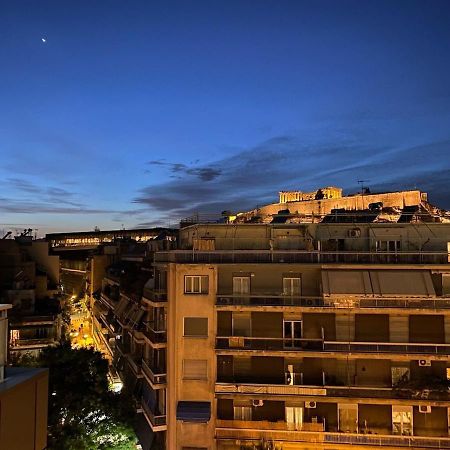 Lovely Apt W/Heated Jacuzzi &Full Acropolis View Apartment Atena Exterior foto